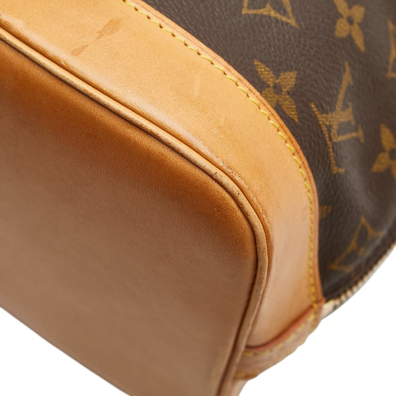 ルイ ヴィトン モノグラム アルマPM ハンドバッグ M51130 ブラウン PVC レザー レディース LOUIS VUITTON 【中古】