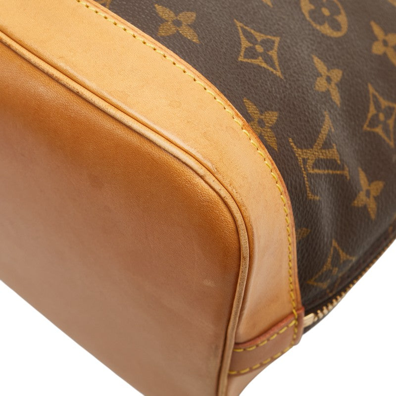 ルイ ヴィトン モノグラム アルマPM ハンドバッグ M51130 ブラウン PVC レザー レディース LOUIS VUITTON 【中古】