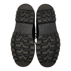 ルイ ヴィトン レンジャーライン モノグラム ダービー シューズ サイズ:7 1/2 ブラック レザー メンズ LOUIS VUITTON 【中古】