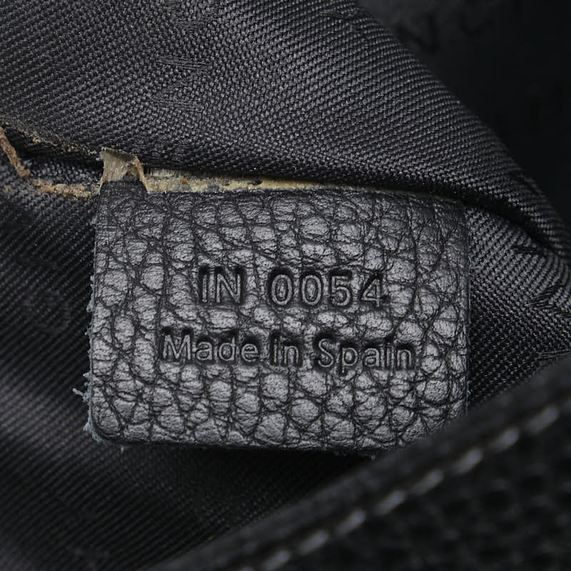 ジバンシー ロゴ セカンドバッグ ブラック レザー レディース Givenchy 【中古】