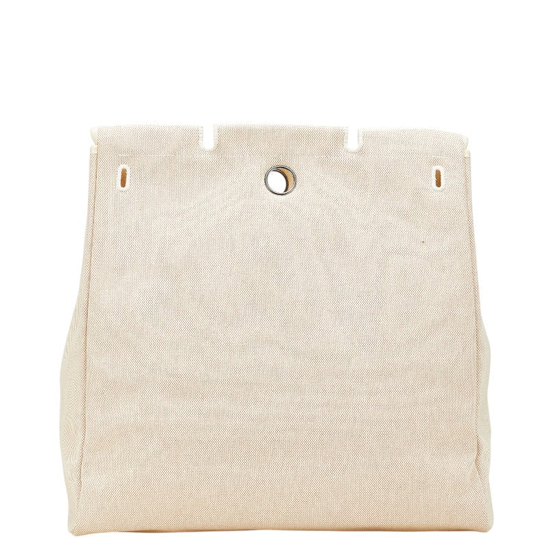 エルメス エールバッグ MM 替えバッグ その他バッグ ベージュ トワルアッシュ レディース HERMES 【中古】