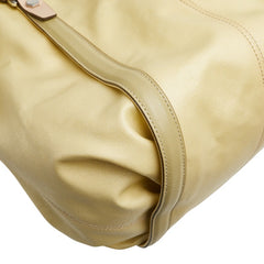 トッズ トートバッグ ショルダーバッグ 2WAY ベージュ系 グリーン系 PVC レザー レディース TOD’S 【中古】