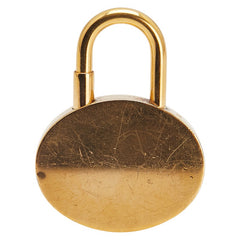 エルメス 地中海 2003年 カデナ キーホルダー チャーム ゴールド メッキ レディース HERMES 【中古】