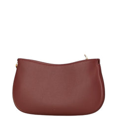 カルティエ ポーチ 小物入れ ワインレッド ボルドー レザー レディース CARTIER 【中古】