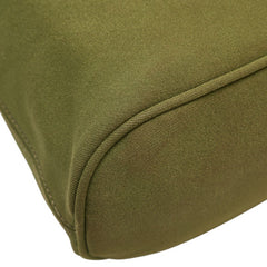 サルヴァトーレフェラガモ リバーシブル ハンドバッグ ショルダーバッグ 2WAY AU-21 0254 グリーン ナイロン レディース Salvatore Ferragamo 【中古】