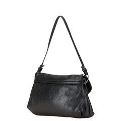 クロエ リリィ ショルダーバッグ ハンドバッグ 2WAY 3P0508 ブラック レザー レディース Chloe 【中古】