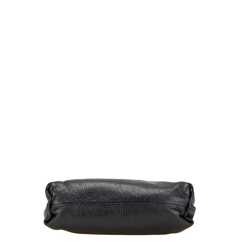 クロエ リリィ ショルダーバッグ ハンドバッグ 2WAY 3P0508 ブラック レザー レディース Chloe 【中古】