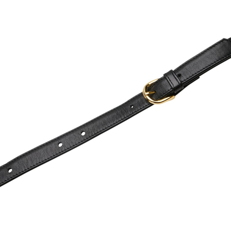 エム シー エム ヴィセトス ロゴグラム ボストンバッグ ショルダーバッグ 2WAY ブラック ナイロン レザー レディース MCM 【中古】