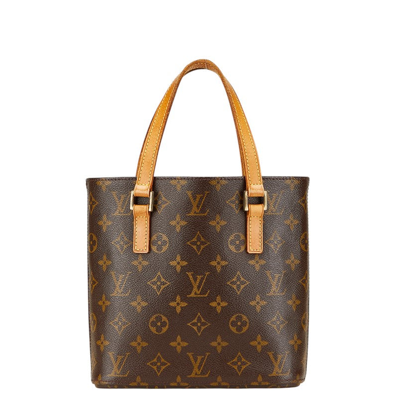 ルイ ヴィトン モノグラム ヴァヴァンPM ハンドバッグ M51172 ブラウン PVC レザー レディース LOUIS VUITTON 【中古】