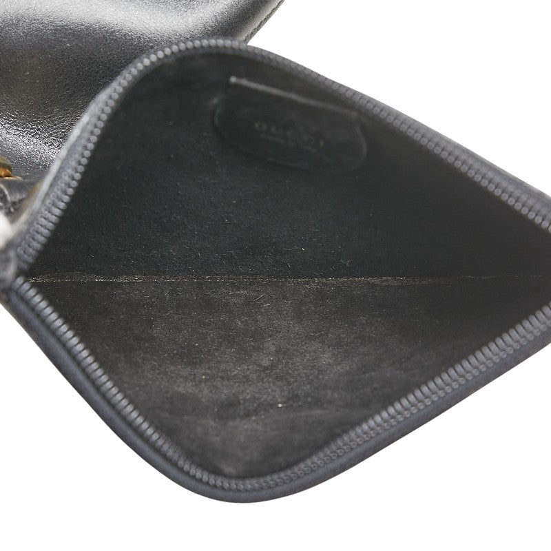 グッチ バンブー ハンドバッグ 001 2058 ブラック レザー レディース GUCCI 【中古】