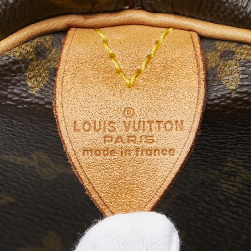 ルイ ヴィトン モノグラム キーポル50 ボストンバッグ トラベルバッグ M41426 ブラウン PVC レザー レディース LOUIS VUITTON 【中古】