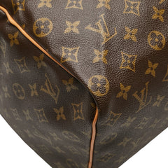 ルイ ヴィトン モノグラム キーポル50 ボストンバッグ トラベルバッグ M41426 ブラウン PVC レザー レディース LOUIS VUITTON 【中古】