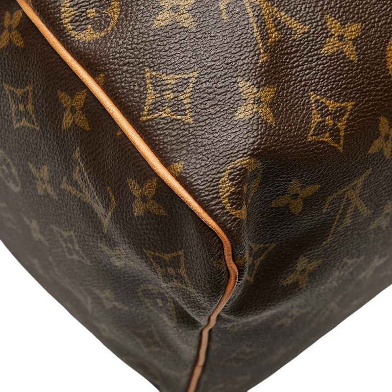 ルイ ヴィトン モノグラム キーポル50 ボストンバッグ トラベルバッグ M41426 ブラウン PVC レザー レディース LOUIS VUITTON 【中古】