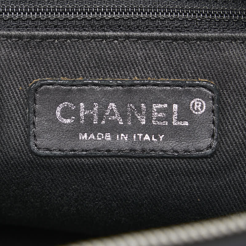 シャネル ココマーク マトラッセ PST チェーン トートバッグ ショルダーバッグ ブラック キャビアスキン レディース CHANEL 【中古】