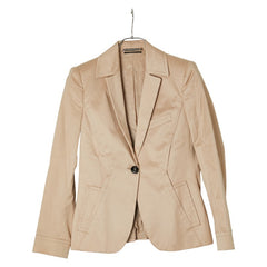 グッチ 1B テーラードジャケット サイズ:44 193486 ベージュ コットン キュプラ レディース GUCCI 【中古】