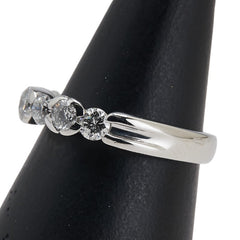 Pt900 プラチナ ダイヤ0.85ct リング 指輪 レディース 9号 【中古】