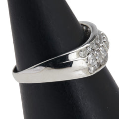 Pt900 プラチナ ダイヤ1.00ct リング 指輪 レディース 12.5号 【中古】