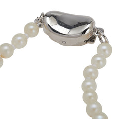 SV925 シルバー アコヤ真珠 アコヤパール3.5～7.5mm ネックレス レディース 【中古】