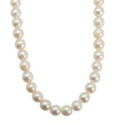 SV925 シルバー アコヤ真珠 アコヤパール7～7.5mm ネックレス レディース 【中古】