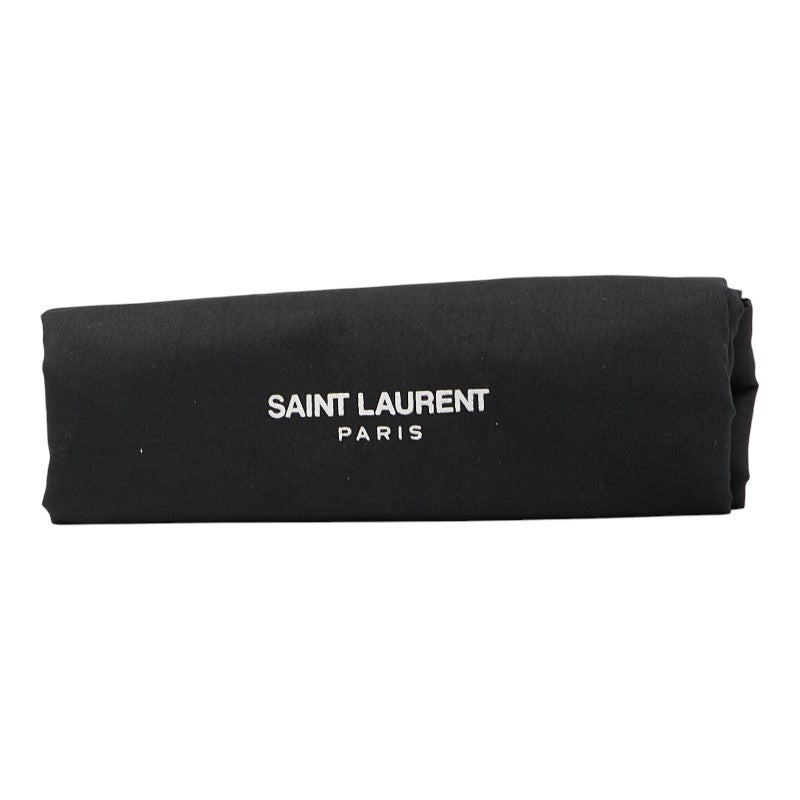 サンローラン ベティ スタッズ チェーン ショルダーバッグ 315680 ブラック シルバー レザー レディース SAINT LAURENT 【中古】