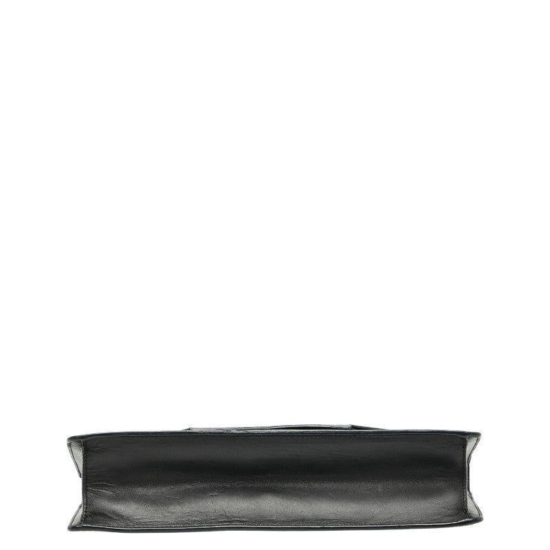 サンローラン ベティ スタッズ チェーン ショルダーバッグ 315680 ブラック シルバー レザー レディース SAINT LAURENT 【中古】