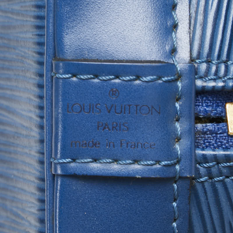 ルイ ヴィトン エピ アルマ ハンドバッグ M52145 トレドブルー レザー レディース LOUIS VUITTON 【中古】