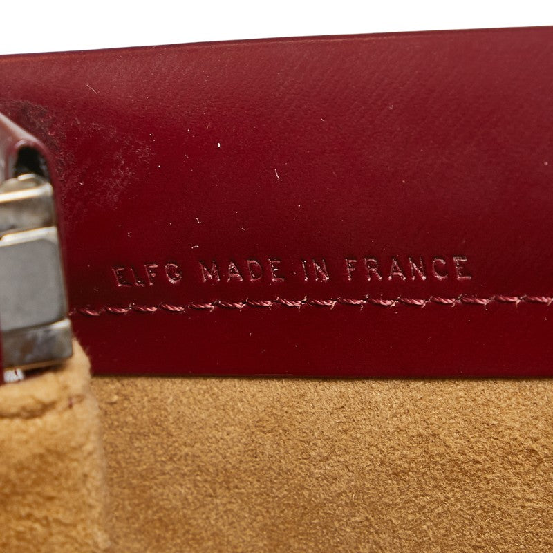 カルティエ トリニティ ハンドバッグ ワインレッド ボルドー レディース CARTIER 【中古】