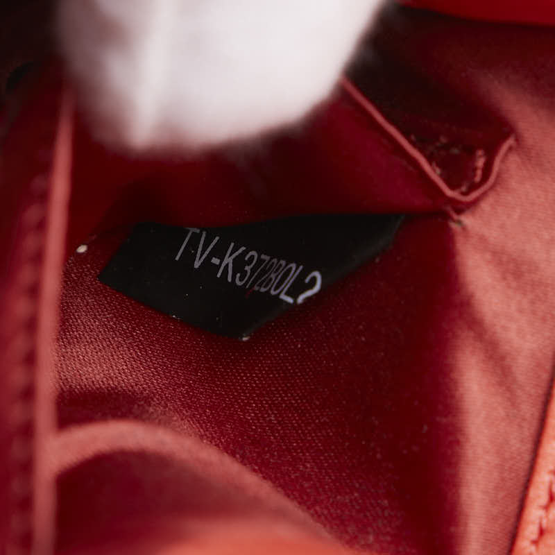 ヴァレンティノ スタッズ チェーン ショルダーバッグ オレンジ系 レザー レディース VALENTINO 【中古】