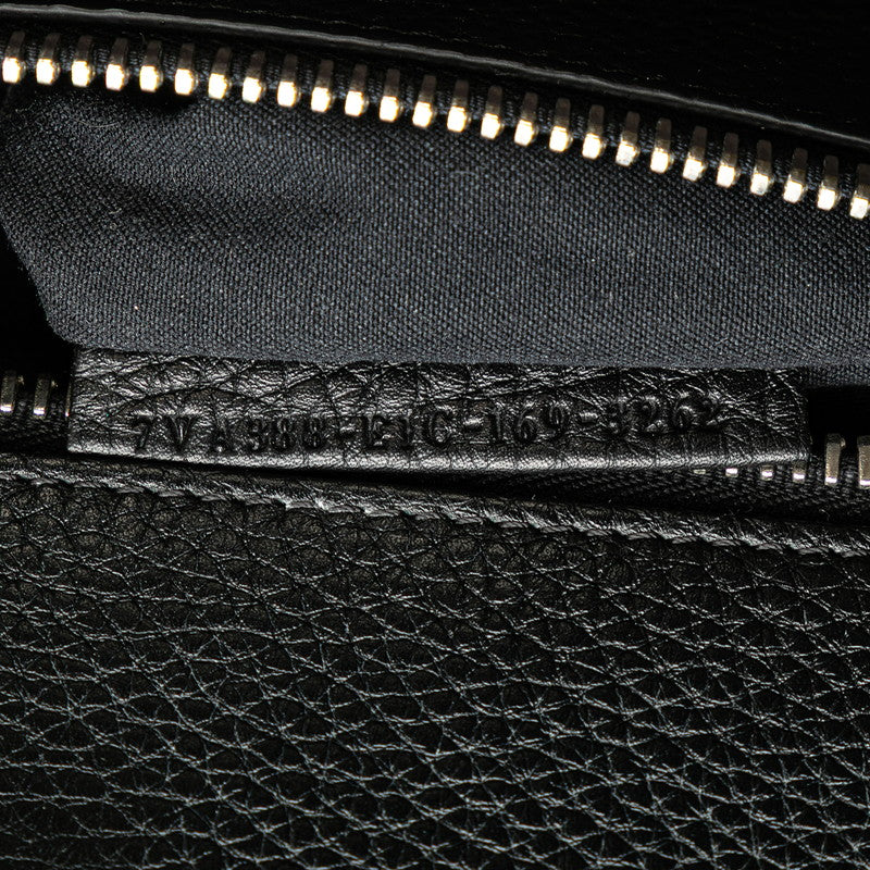 フェンディ セレリア ピーカブー フィット ハンドバッグ ショルダーバッグ 2WAY 7VA388 カーキ レザー レディース FENDI 【中古】