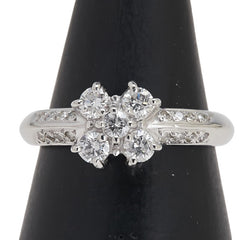 Pt900 プラチナ ダイヤ0.50ct リング 指輪 レディース 10.5号 【中古】