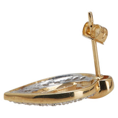 K18YG イエローゴールド ダイヤ0.20ct スタッドピアス レディース 【中古】