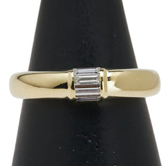 ポンテヴェキオ K18YG イエローゴールド ダイヤ0.30ct リング 指輪 レディース Ponte Vecchio 12号 【中古】