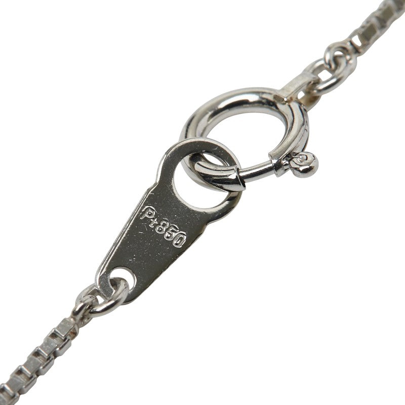 Pt900 プラチナ Pt850 プラチナ アイオライト2.03ct ダイヤ0.07ct ペンダントネックレス レディース 【中古】