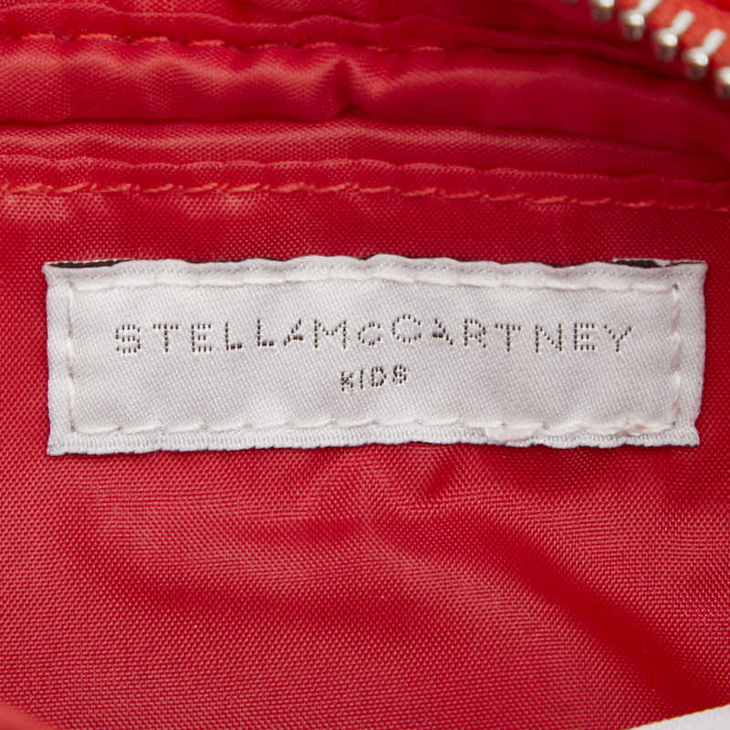 ステラマッカートニー 星 スター ショルダーバッグ レッド オレンジ マルチカラー レザー レディース Stella McCartney 【中古】