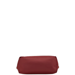 ケイトスペード ロゴ トートバッグ ワインレッド ナイロン レザー レディース Kate Spade 【中古】