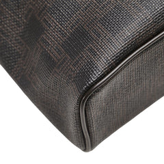 ダンヒル ディーエイト ダイヤルロック セカンドバッグ クラッチバッグ ブラウン PVC レザー メンズ Dunhill 【中古】