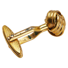 ダンヒル カフス カフリンクス ゴールド メッキ メンズ Dunhill 【中古】