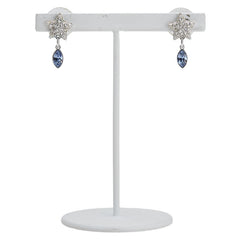 スワロフスキー スター 星 モチーフ 色石 ピアス シルバー ラインストーン サージカルステンレス レディース SWAROVSKI 【中古】