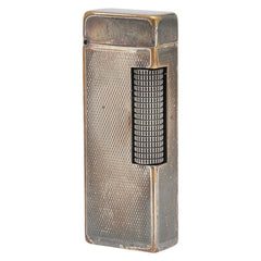 ダンヒル ローラー式 着火確認済み ガスライター 喫煙具 ブロンズ メッキ メンズ Dunhill 【中古】