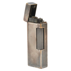 ダンヒル ローラー式 着火確認済み ガスライター 喫煙具 ブロンズ メッキ メンズ Dunhill 【中古】