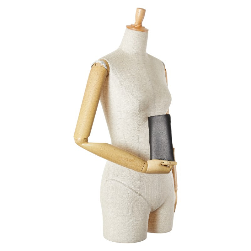 カルバンクライン 長財布 ブラック レザー メンズ Calvin Klein 【中古】