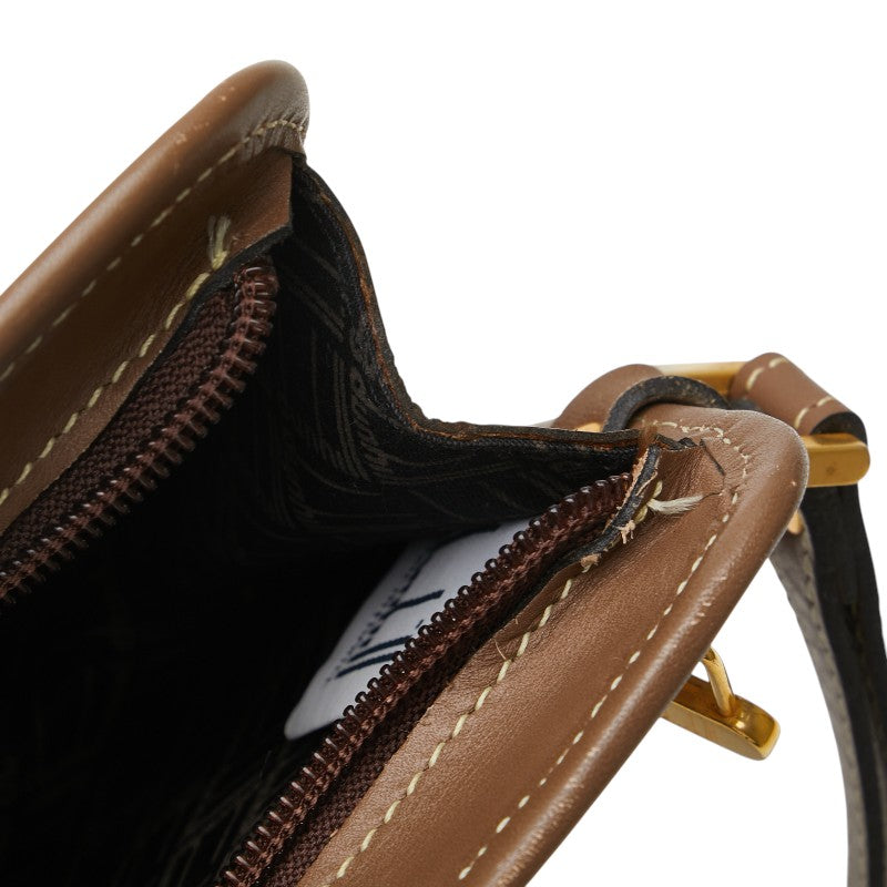ダンヒル クラッチバッグ セカンドバッグ ブラウン PVC レザー メンズ Dunhill 【中古】