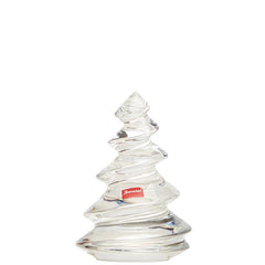 バカラ クリスマスツリー オブジェ 置物 クリア ガラス レディース Baccarat 【中古】