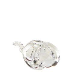 バカラ ミニマルズ キャット オブジェ 置物 クリア ガラス レディース Baccarat 【中古】