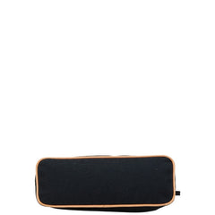 エルメス ボリードポーチ30 ポーチ 小物入れ ブラック キャンバス レザー レディース HERMES 【中古】