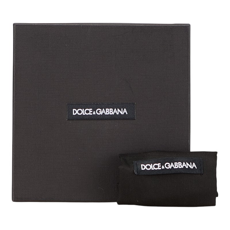 ドルチェアンドガッバーナ DGロゴ ベルト 95.38 BC3981 ブラック レザー メンズ DOLCE&GABBANA 【中古】