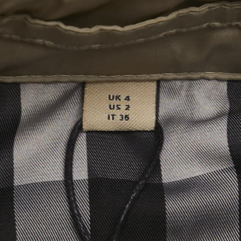 バーバリー トレンチコート サイズ:36 4010945 ベージュ ナイロン レディース BURBERRY 【中古】