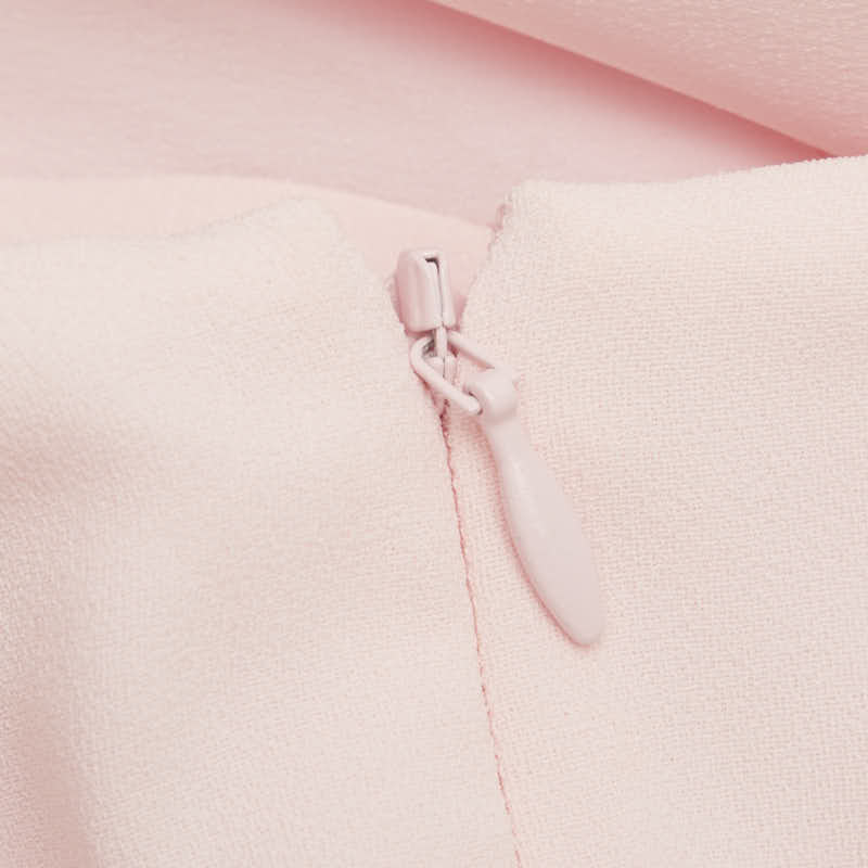 バーバリー ドレス ノースリーブワンピース サイズ:6 ピンク ポリエステル レディース BURBERRY 【中古】