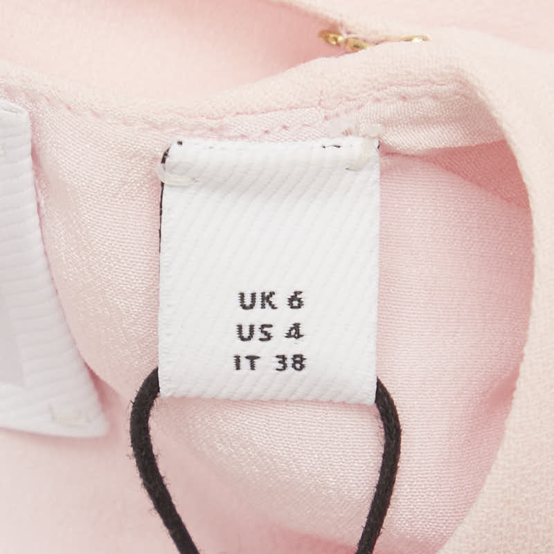 バーバリー ドレス ノースリーブワンピース サイズ:6 ピンク ポリエステル レディース BURBERRY 【中古】