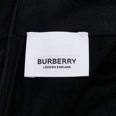 バーバリー 星 スター フリンジ ドレス ワンピース ブラック ゴールド レーヨン シルク レディース BURBERRY 【中古】